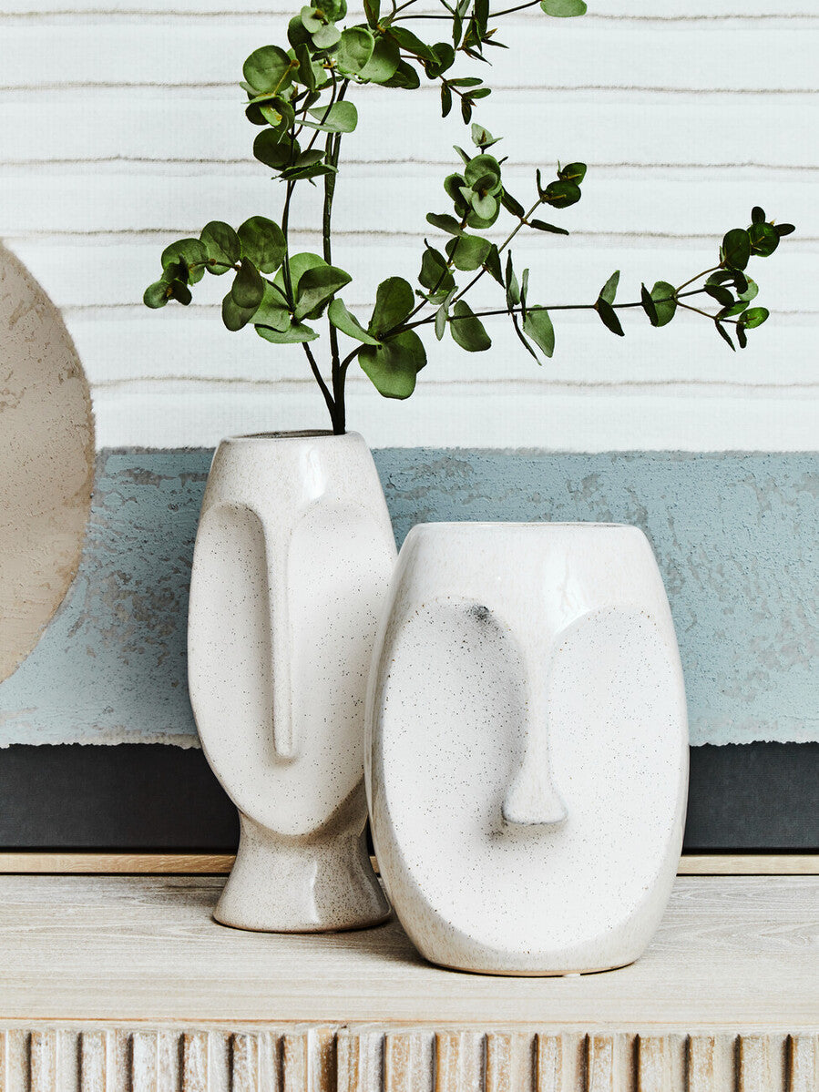 Large Face Design Vase