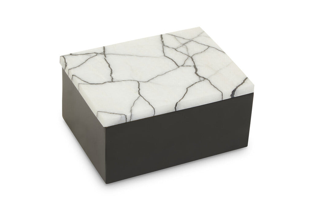 Large Marble Trinket Box