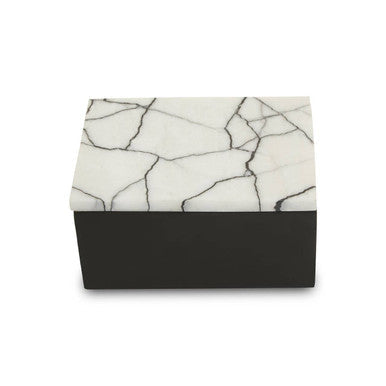 Large Marble Trinket Box