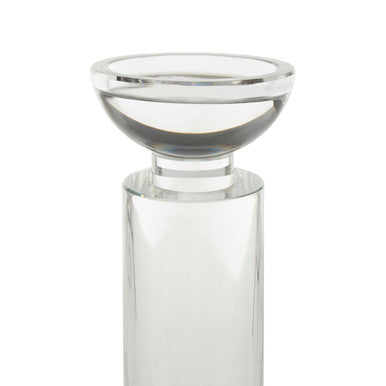 Large Crystal Candle Holder