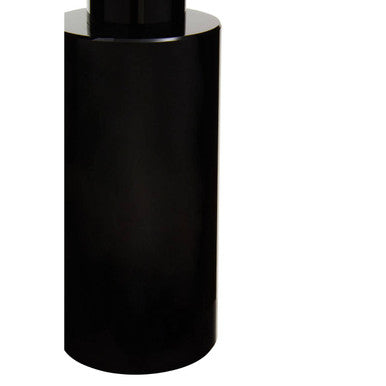 Small Black Crystal Candle Holder