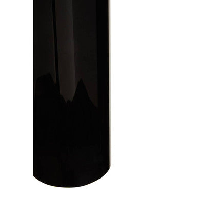 Medium Black Crystal Candle Holder
