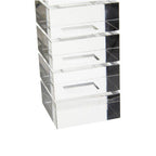 Clear Finish Large Candle Holder