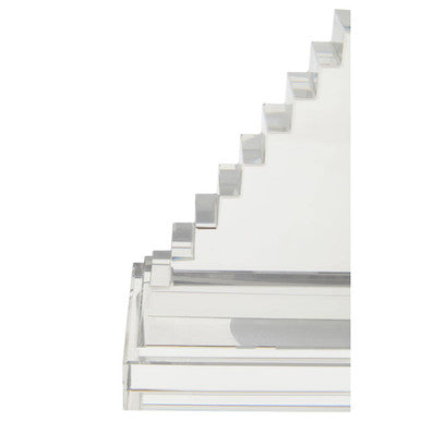 Set of 2 Crystal Bookends