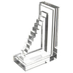 Set of 2 Crystal Bookends