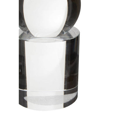 Small Crystal Bubble Candle Holder