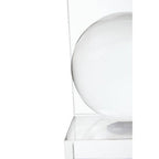 Set of 2 Crystal Bubble Bookends