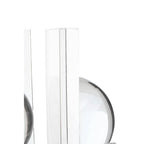 Set of 2 Crystal Bubble Bookends