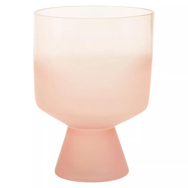 Small Matte Pink Glass Vase | Baila