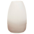Ombre Small Grey Glass Vase