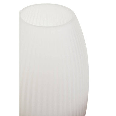 Ombre Small Grey Glass Vase