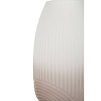 Ombre Small Grey Glass Vase