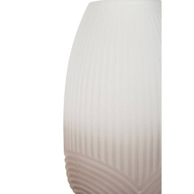 Ombre Small Grey Glass Vase