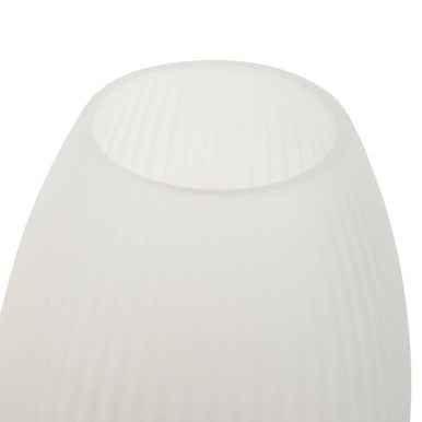 Ombre Small Grey Glass Vase
