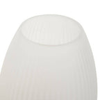 Ombre Small Grey Glass Vase