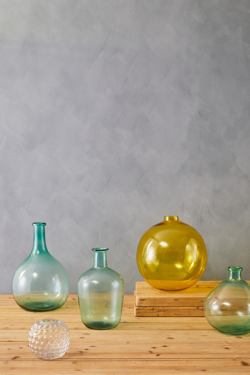 Amber Glass Vase
