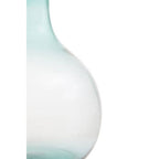 Blue Large Bottle Neck Recycled Glass Vase