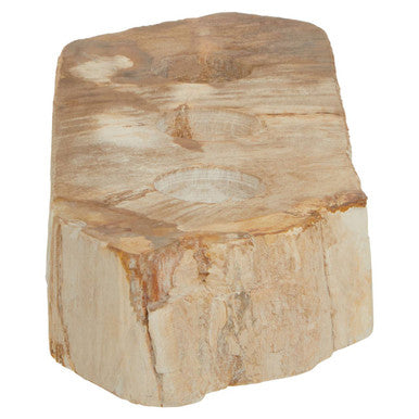 Petrified Wood 3 Tealight Holder