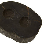 Petrified Wood 2 Tealight Holder