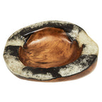 Teak and Resin Bowl