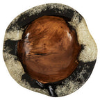 Teak and Resin Bowl