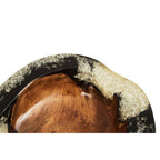 Teak and Resin Bowl