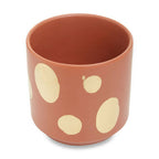 Small Terracotta Gold Spotted Planter