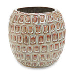 Small Cream Textured Ceramic Planter