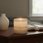 Small Glass Candle Holder