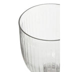 Small Glass Hurricane Candle Holder