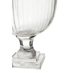 Small Glass Hurricane Candle Holder
