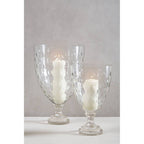 Medium Honeycomb Hurricane Candle Holder