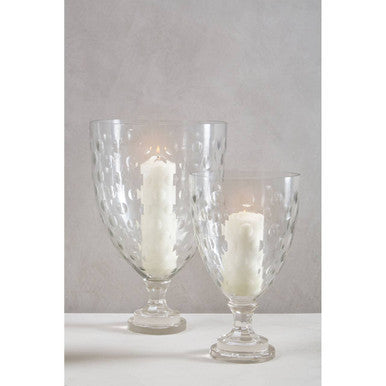 Large Honeycomb Hurricane Candle Holder