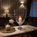 Large Honeycomb Hurricane Candle Holder