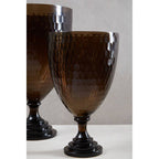 Medium Honeycomb Glass Candle Holder