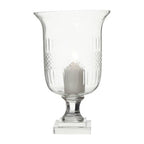 Small Diamond Cut Candle Holder