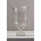 Small Diamond Cut Candle Holder