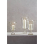 Small Diamond Cut Candle Holder