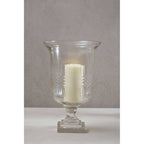 Small Diamond Cut Candle Holder