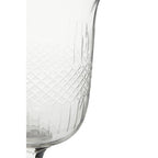 Small Diamond Cut Candle Holder