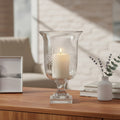 Small Diamond Cut Candle Holder