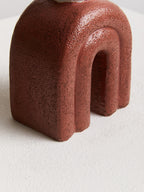 Candle Holder with Red Base