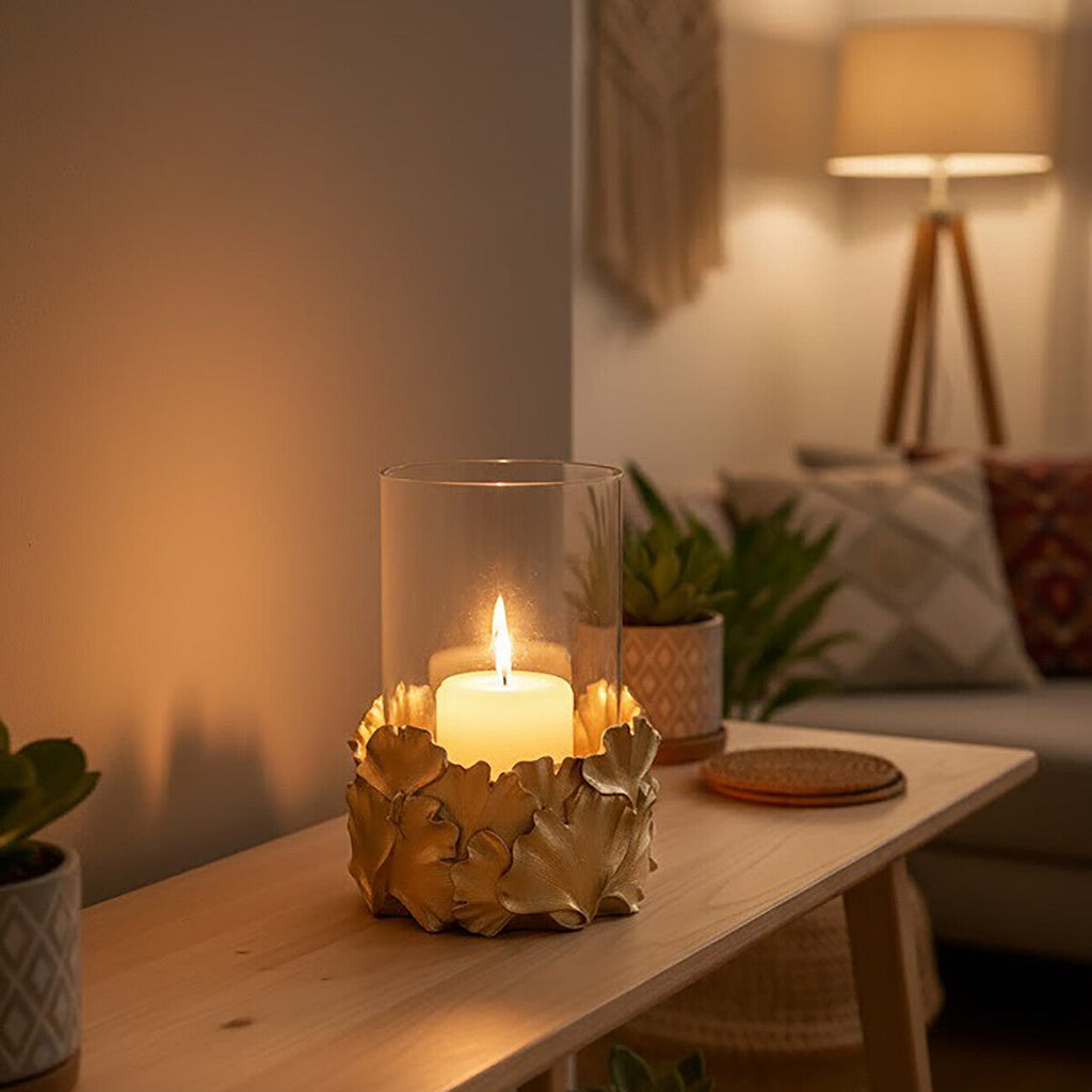 Ginkgo Candle Holder