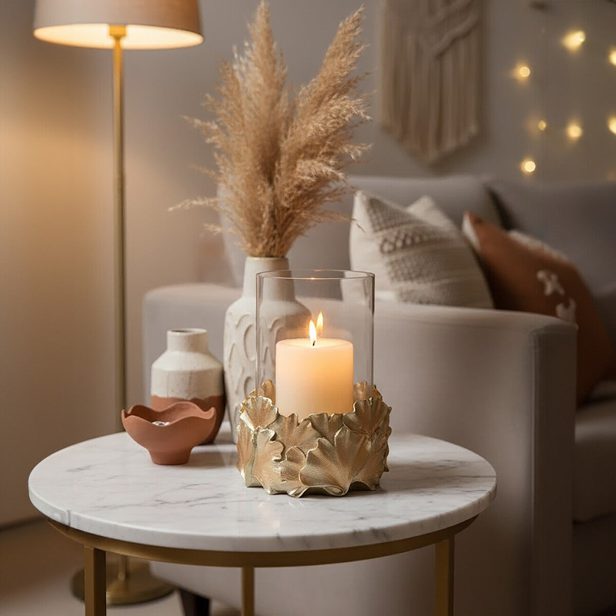 Ginkgo Candle Holder