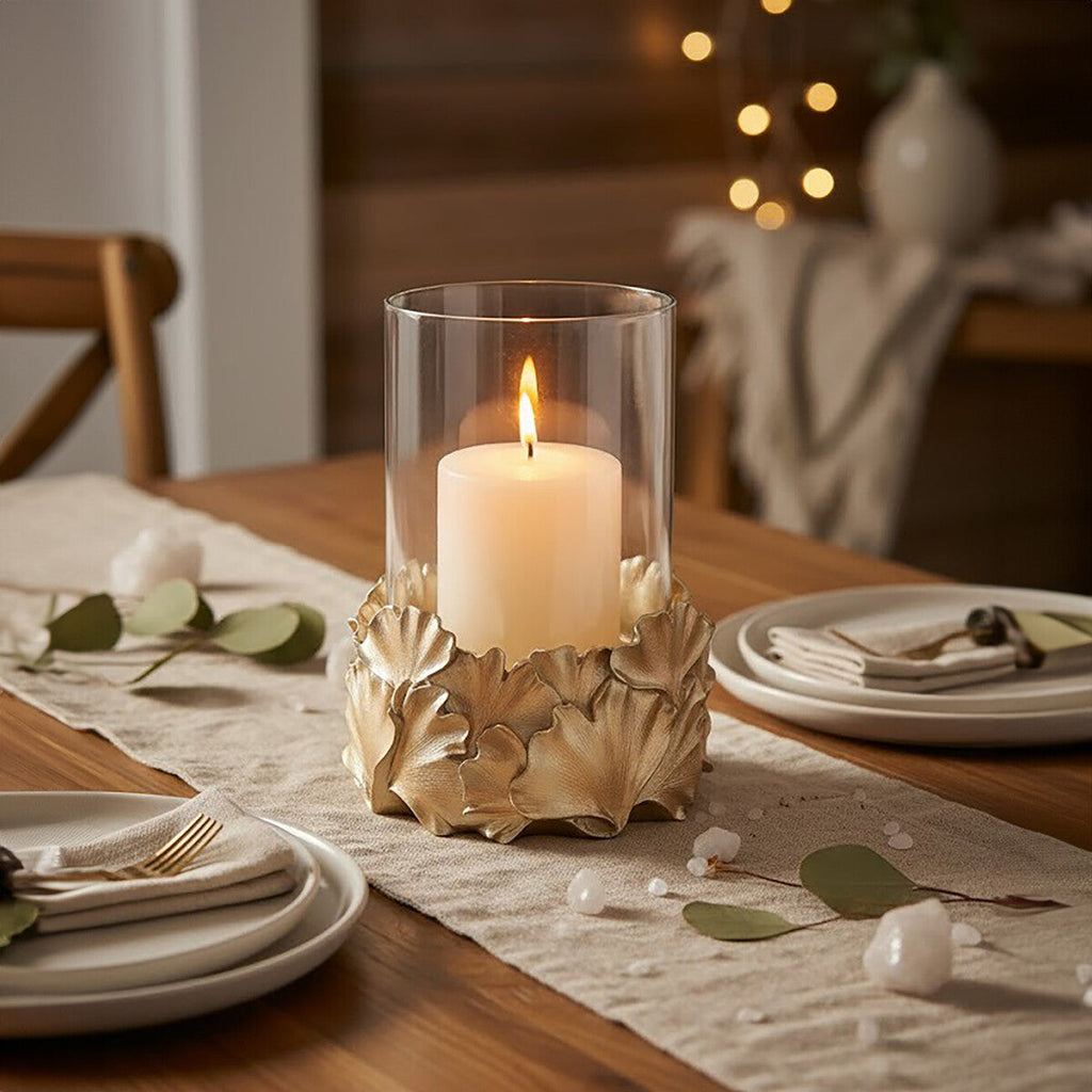 Ginkgo Candle Holder