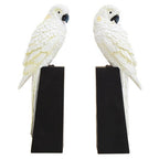 Set of Two Parrot Bookends