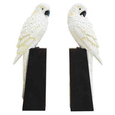 Set of Two Parrot Bookends