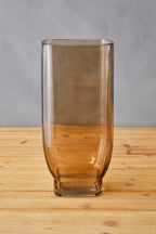 Large Smoked Brown Vase