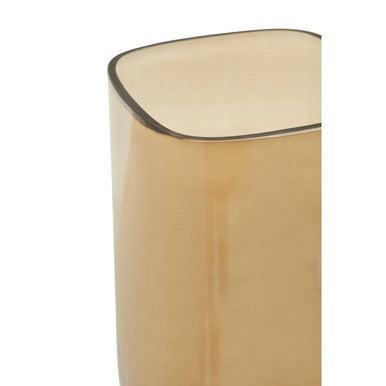 Large Smoked Brown Vase