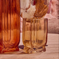 Small Ochre Yellow Glass Vase